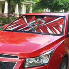 Sydney Swans Australian Football Auto Sun Shade Muscular Swan Mascot - Bold Team Colors