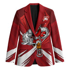 Sydney Swans Australian Football Blazer Muscular Swan Mascot - Bold Team Colors