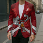 Sydney Swans Australian Football Blazer Muscular Swan Mascot - Bold Team Colors