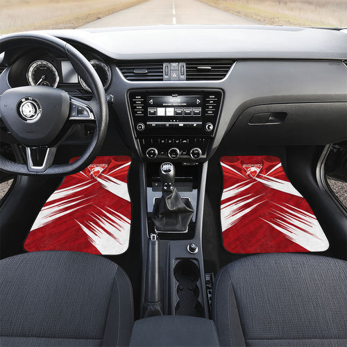 Sydney Swans Australian Football Car Mats Muscular Swan Mascot - Bold Team Colors