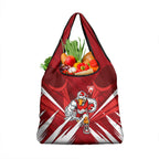 Sydney Swans Australian Football Grocery Bag Muscular Swan Mascot - Bold Team Colors