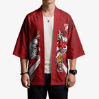 Sydney Swans Australian Football Kimono Muscular Swan Mascot - Bold Team Colors