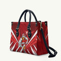Sydney Swans Australian Football Leather Bag Muscular Swan Mascot - Bold Team Colors