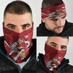 Sydney Swans Australian Football Neck Gaiter Muscular Swan Mascot - Bold Team Colors