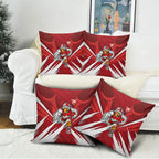 Sydney Swans Australian Football Pillow Cover Muscular Swan Mascot - Bold Team Colors