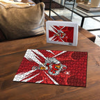 Sydney Swans Australian Football Puzzle Muscular Swan Mascot - Bold Team Colors