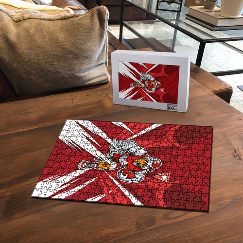 Sydney Swans Australian Football Puzzle Muscular Swan Mascot - Bold Team Colors