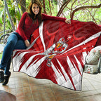 Sydney Swans Australian Football Quilt Muscular Swan Mascot - Bold Team Colors