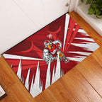 Sydney Swans Australian Football Rubber Doormat Muscular Swan Mascot - Bold Team Colors