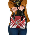 Sydney Swans Australian Football Shoulder Handbag Muscular Swan Mascot - Bold Team Colors