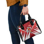 Sydney Swans Australian Football Shoulder Handbag Muscular Swan Mascot - Bold Team Colors