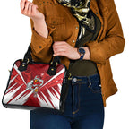 Sydney Swans Australian Football Shoulder Handbag Muscular Swan Mascot - Bold Team Colors