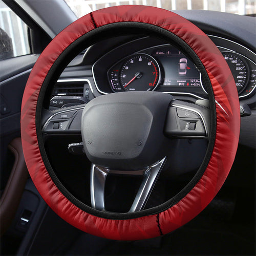 Sydney Swans Australian Football Steering Wheel Cover Muscular Swan Mascot - Bold Team Colors