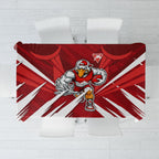 Sydney Swans Australian Football Tablecloth Muscular Swan Mascot - Bold Team Colors