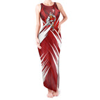 Sydney Swans Australian Football Tank Maxi Dress Muscular Swan Mascot - Bold Team Colors