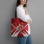 Sydney Swans Australian Football Tote Bag Muscular Swan Mascot - Bold Team Colors