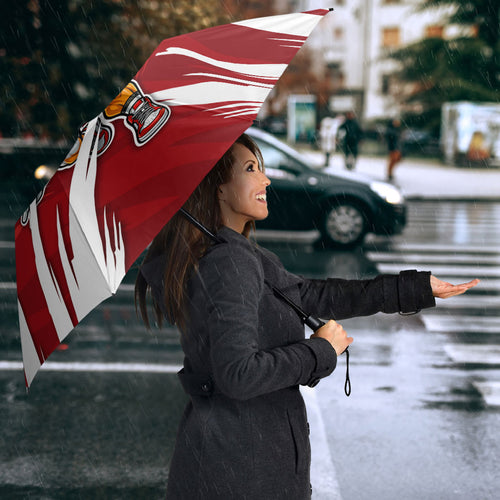 Sydney Swans Australian Football Umbrella Muscular Swan Mascot - Bold Team Colors