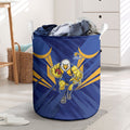 West Coast Eagles Australian Football Laundry Basket Powerful Eagle Mascot - Bold Team Colors