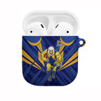 West Coast Eagles Australian Football AirPods Case Powerful Eagle Mascot - Bold Team Colors