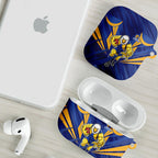 West Coast Eagles Australian Football AirPods Case Powerful Eagle Mascot - Bold Team Colors