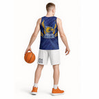 West Coast Eagles Australian Football Basketball Jersey Powerful Eagle Mascot - Bold Team Colors