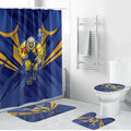 West Coast Eagles Australian Football Bathroom Set Powerful Eagle Mascot - Bold Team Colors