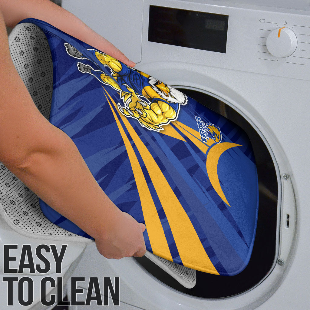 West Coast Eagles Australian Football Bathroom Set Powerful Eagle Mascot - Bold Team Colors