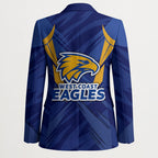 West Coast Eagles Australian Football Blazer Powerful Eagle Mascot - Bold Team Colors
