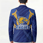 West Coast Eagles Australian Football Blazer Powerful Eagle Mascot - Bold Team Colors
