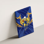 West Coast Eagles Australian Football Canvas Wall Art Powerful Eagle Mascot - Bold Team Colors