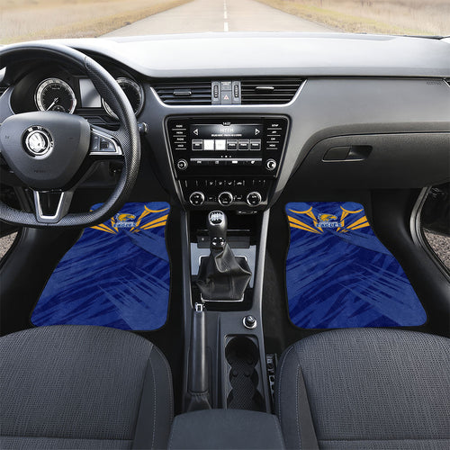 West Coast Eagles Australian Football Car Mats Powerful Eagle Mascot - Bold Team Colors