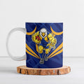West Coast Eagles Australian Football Ceramic Mug Powerful Eagle Mascot - Bold Team Colors