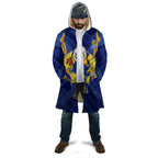 West Coast Eagles Australian Football Cloak Powerful Eagle Mascot - Bold Team Colors