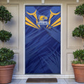 West Coast Eagles Australian Football Door Cover Powerful Eagle Mascot - Bold Team Colors