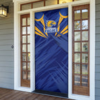 West Coast Eagles Australian Football Door Cover Powerful Eagle Mascot - Bold Team Colors