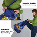 West Coast Eagles Australian Football Grocery Bag Powerful Eagle Mascot - Bold Team Colors