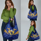 West Coast Eagles Australian Football Grocery Bag Powerful Eagle Mascot - Bold Team Colors