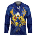 West Coast Eagles Australian Football Hockey Jersey Powerful Eagle Mascot - Bold Team Colors