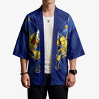 West Coast Eagles Australian Football Kimono Powerful Eagle Mascot - Bold Team Colors