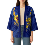 West Coast Eagles Australian Football Kimono Powerful Eagle Mascot - Bold Team Colors