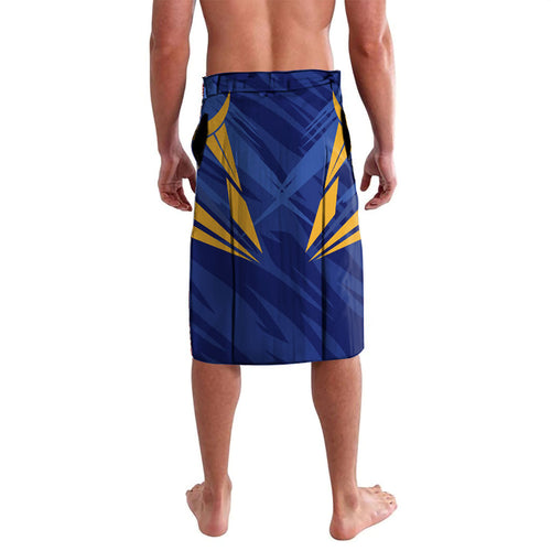 West Coast Eagles Australian Football Lavalava Powerful Eagle Mascot - Bold Team Colors