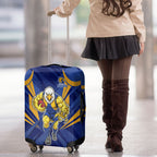 West Coast Eagles Australian Football Luggage Cover Powerful Eagle Mascot - Bold Team Colors