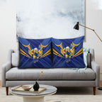 West Coast Eagles Australian Football Pillow Cover Powerful Eagle Mascot - Bold Team Colors