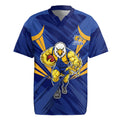 West Coast Eagles Australian Football Rugby Jersey Powerful Eagle Mascot - Bold Team Colors