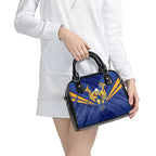 West Coast Eagles Australian Football Shoulder Handbag Powerful Eagle Mascot - Bold Team Colors