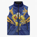 West Coast Eagles Australian Football Sleeveless Puffer Jacket Powerful Eagle Mascot - Bold Team Colors