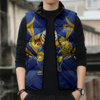 West Coast Eagles Australian Football Sleeveless Puffer Jacket Powerful Eagle Mascot - Bold Team Colors