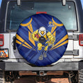 West Coast Eagles Australian Football Spare Tire Cover Powerful Eagle Mascot - Bold Team Colors