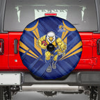 West Coast Eagles Australian Football Spare Tire Cover Powerful Eagle Mascot - Bold Team Colors