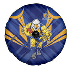 West Coast Eagles Australian Football Spare Tire Cover Powerful Eagle Mascot - Bold Team Colors
